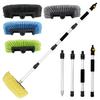 Kartáč na detailing auta Univerzální stěrač oken Kartáč na hloubkové čištění auta Čistič oken automobilu Nástroj na čištění interiéru auta pro Vozidla Lodě Obytné vozy