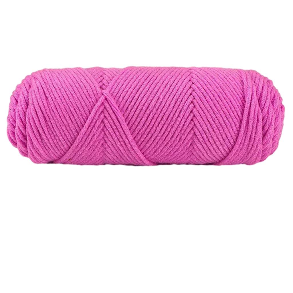 Milk Cotton Thread Colorful Milk Cotton Yarn Soft Comfort Milk Cotton Crochet Knitwear DIY Hand Knitting Yarn Mulitcolor