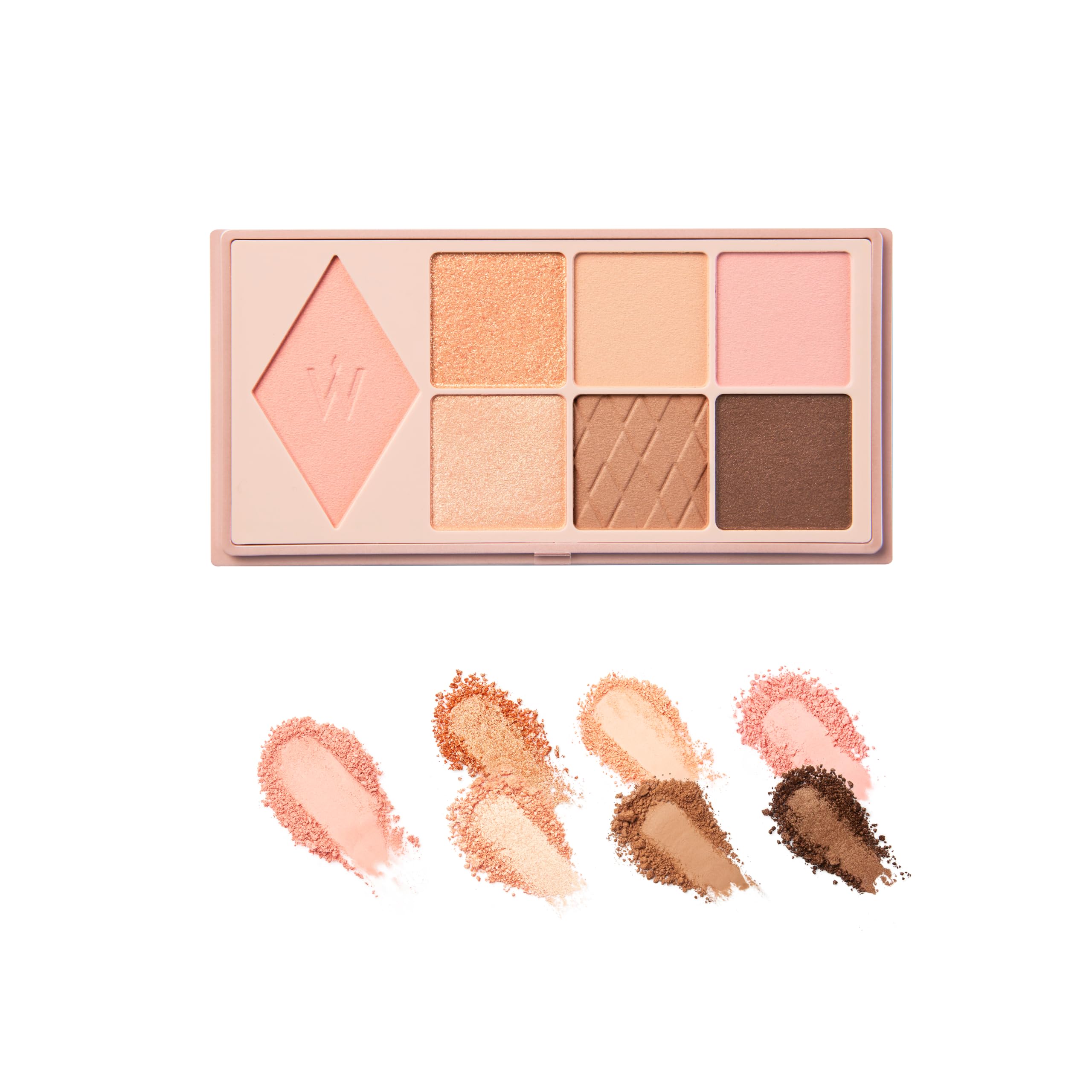 

Wonjungyo W Daily Mood Up Palette 03 Blossom Coral 8g Eyeshadow Orange Brown Glitter Matte [Official] /