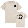 STELLA Lefty Varsity T-Shirt Kurzarm Baumwolle Sommer T-Shirt Unisex Streetwear Lässig Rundhals Lässige Mode Oberteile Grafikdruck