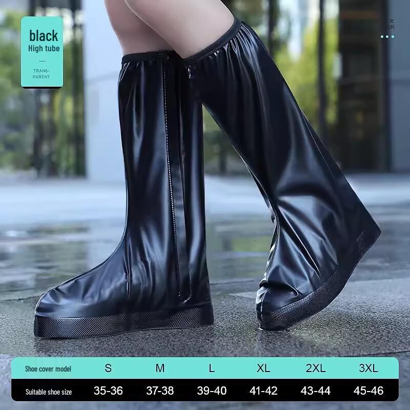 Anti-slip High-Top Rain Shoe Covers