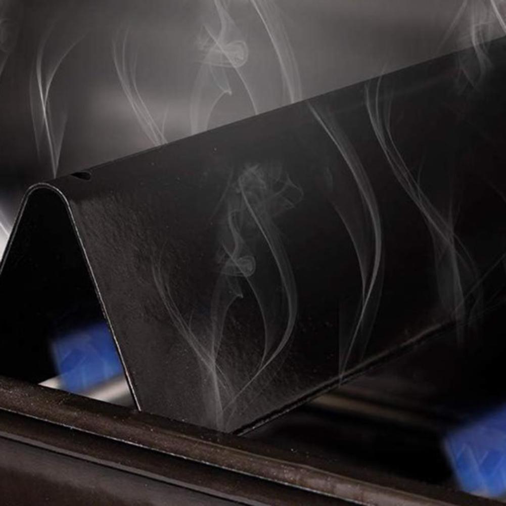 3Pcs Barbecue Insulation Board Heat Plate Enamel 387*90*60cm For Weber 7635 For Spirit I&II 200 Gas Grill Fire Divider
