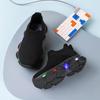 Pantofi Sport Cu Lumini pentru Copii, Tricotați Fly-Knit - Ultra-Ușori, Respirabili, Talpă Moale pentru Copii Mici