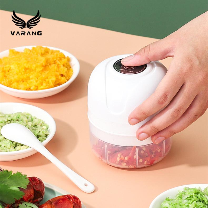 

VARANG Ручной Чеснок Паундер Чеснок Пульверизатор Электрический Чеснок Пульверизатор Резак Мешалка Мешалка
