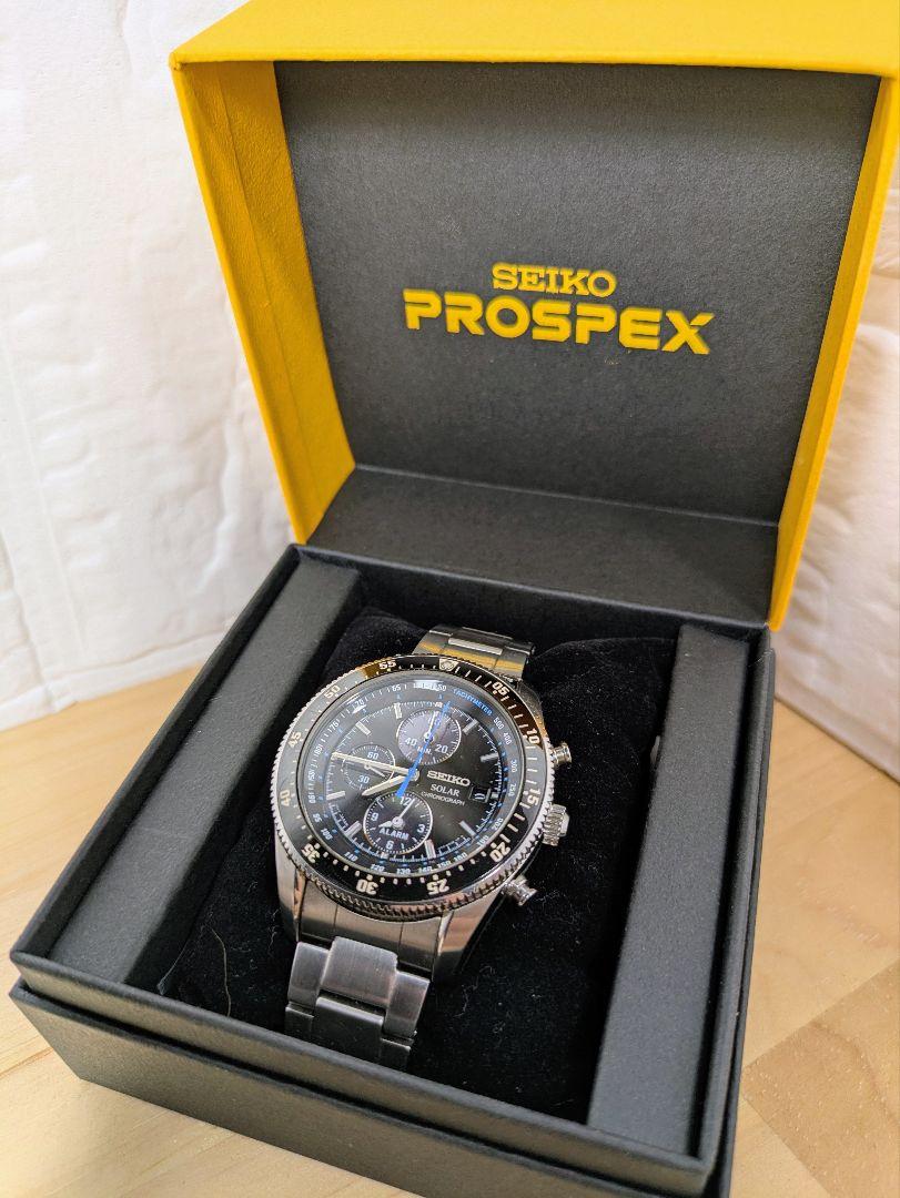

[USED] Working Seiko Prospec V172-0AD0 Solar Chronograph
