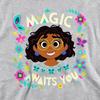 Encanto Childrens/Kids Magic Awaits You Mirabel Heather Hoodie