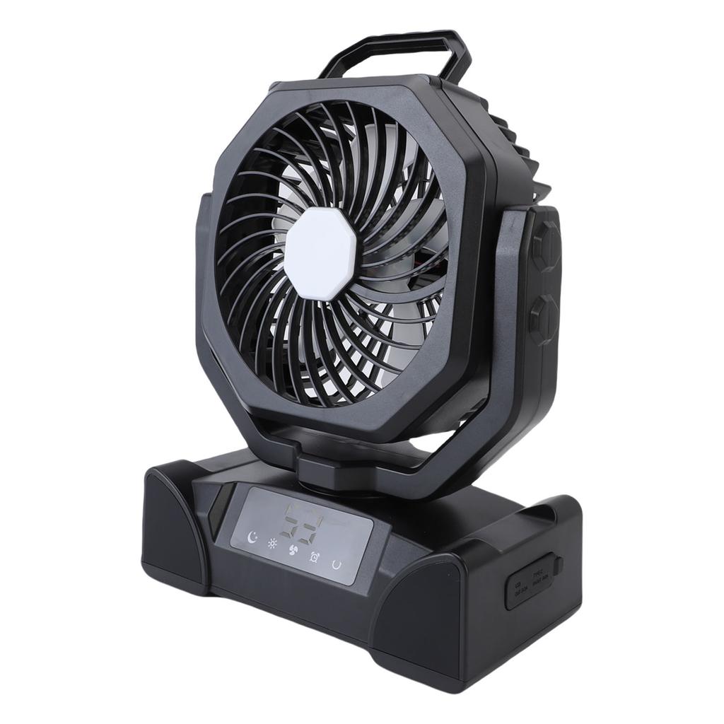 Portable Fan with LED Light Remote Control 20000mAh Battery Powered Rechargeable Cooling Fan for
