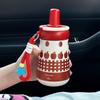 Shangqi Portable Insulated Coffee & Water Cup with Straw