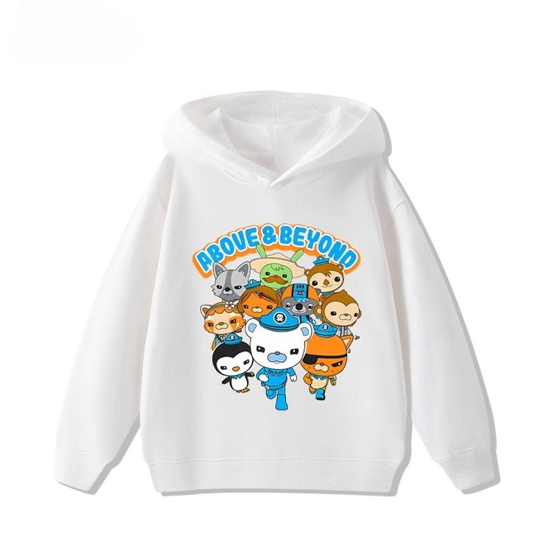 Children's Hooded Sweatshirt for Autumn and Winter Is Warm and Cute It's A Casual Children's Top