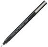 Mitsubishi Pencil Sign Rýhovaný Extra Jemný Vodní Fix, Hrot, 0,5 mm, Černá, L50.24 (Balíček 4)