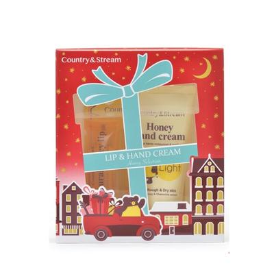 Country  Stream Honey Lip  Hand Cream Set