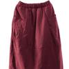 Retro Plus Size Mid-Length A-Line Skirt - Flattering, Versatile, and Artistic Design