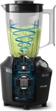 Philips HR2191/01 Tabletop Blender 600 W Black