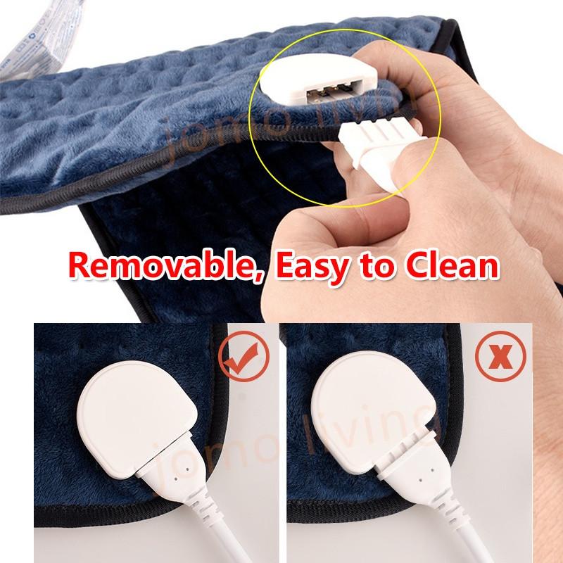 75W Intelligent Temperature Control Back Neck Massager Menstrual Pain Relief Warm Pad SHousehold Electric Heating Pad