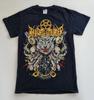 Unisex Kurzarm Rundhals Baumwoll T-Shirt Sibirische Fleischmühle Doppelseitig