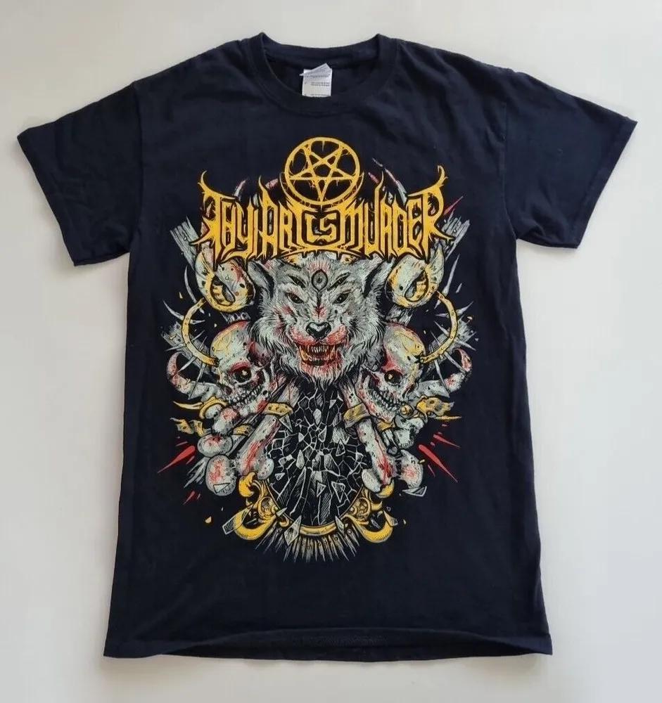 Unisex Short Sleeve Crew Neck Cotton T Shirt Thy Art Is Murder S