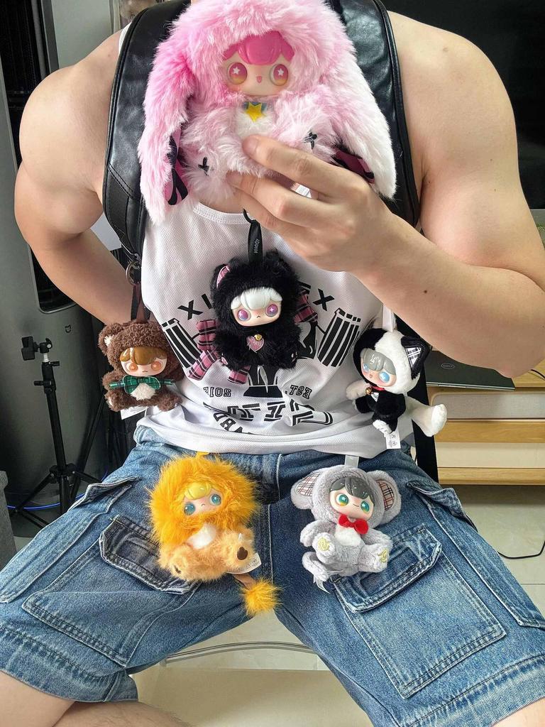 Toyraku Jukoku KOKKA Not One Animal Club Series Plush Toys, Blind Box, Moving Eyes, Fluffy Long & Short Hair, Unique Accessories, Approximately 13cm