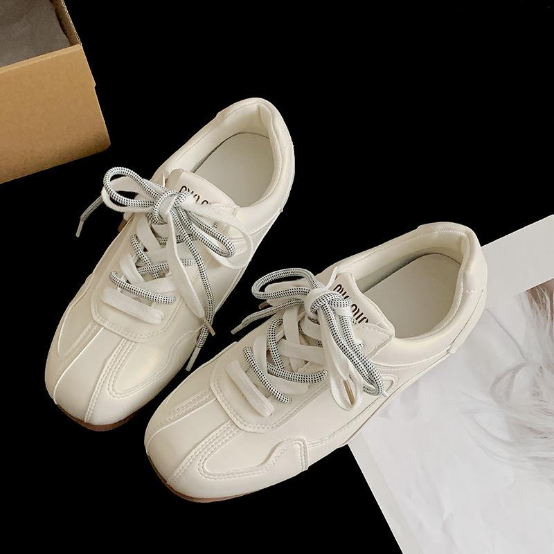 

Liquid silver lightweight breathable inner heightening square head sports Forrest Gump shoes spring and summer new lace-up versatile casual dad shoes 40