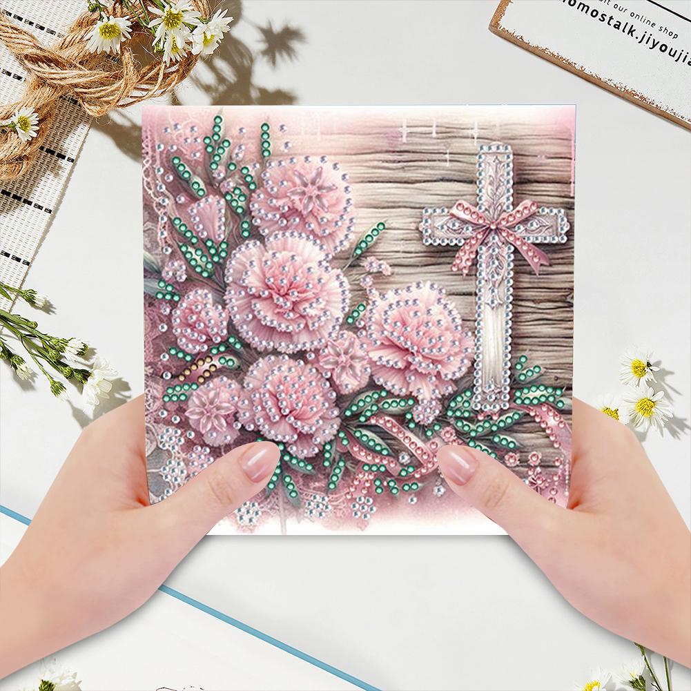 12PCS DIY Diamond Painting Greeting Card Set Diamond Art Handmade Cards for Birthdays Thanksgiving & Special Occasion