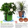 Bolsa de Cultivo de Tela para Plantas 1/2/3/5/7/10/17 Galones Maceta de Guardería Jardín Flor Verdura Tomate Patata Fresa Maceta de Cultivo