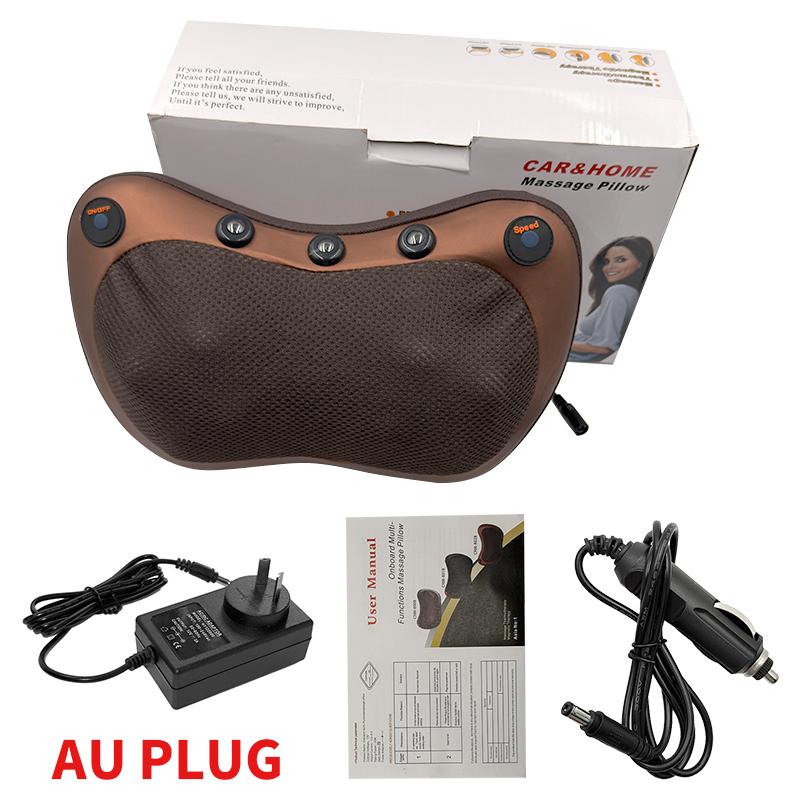 Electric Cervical Massager Neck Stretcher Pulse Hot Compress Vibration Massage Spine Support Massager Neck Traction Relax Pillow