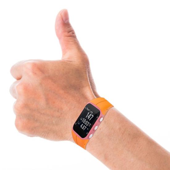 Watch Band Adjustable Waterproof Silicone Waterproof Wrist Strap for Polar M400/M430 GPS Sport