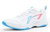 Li Ning Flying Eagle Breathable Badminton Shoes Unisex White Blue AYTU001-2