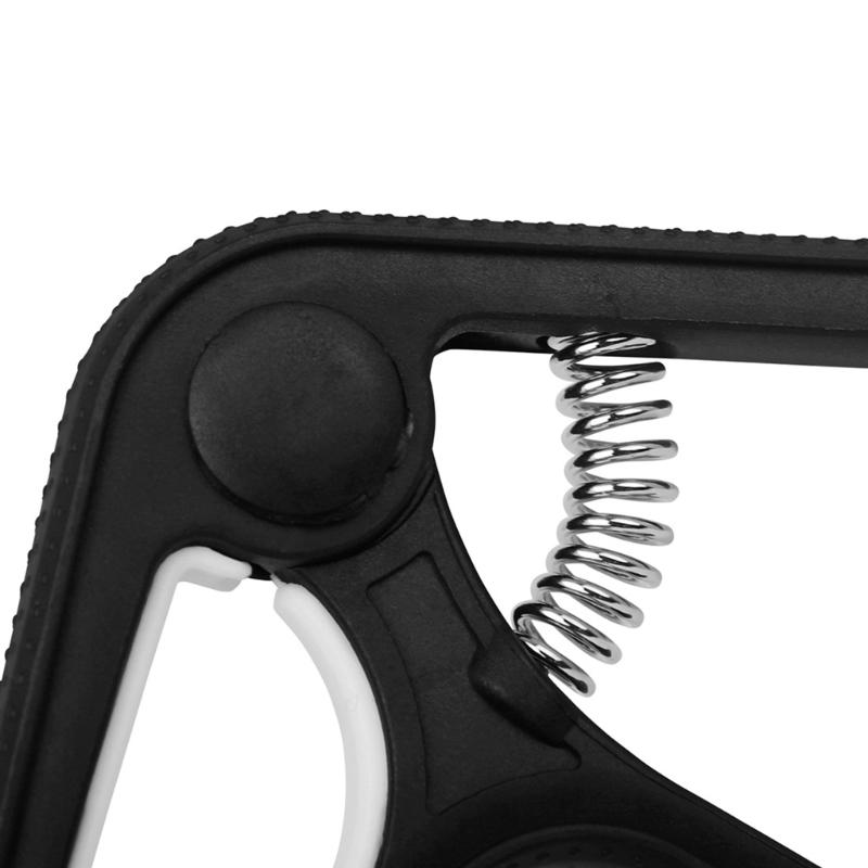 Guitar Tuning Clamp Quick-Change Guitar Capo Clip Nonslip Tone Clip for Acoustic, Folk, Electric Guitar and Ukulele