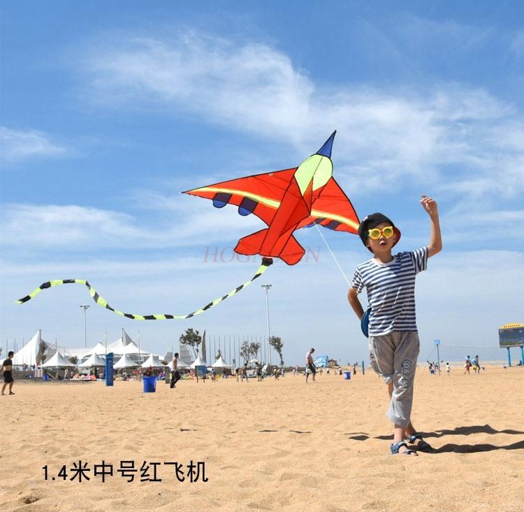 New Aircraft Kite: Breeze Easy To Fly Children'S Special Small Cartoon Long Tail Large Kite