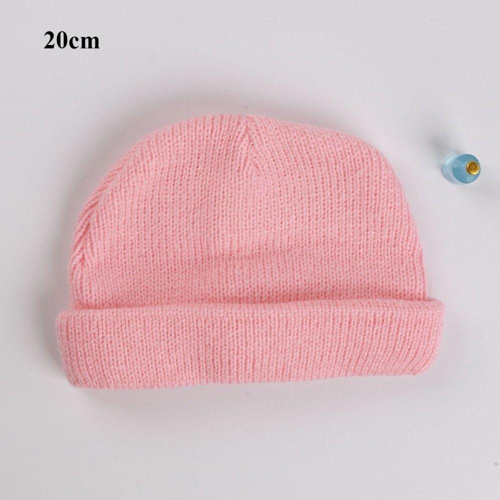 Mini Cotton Doll Hat Fashion Animal Knitted Hat Dollhouse Hats Decorations  for 10/20cm Cotton Doll