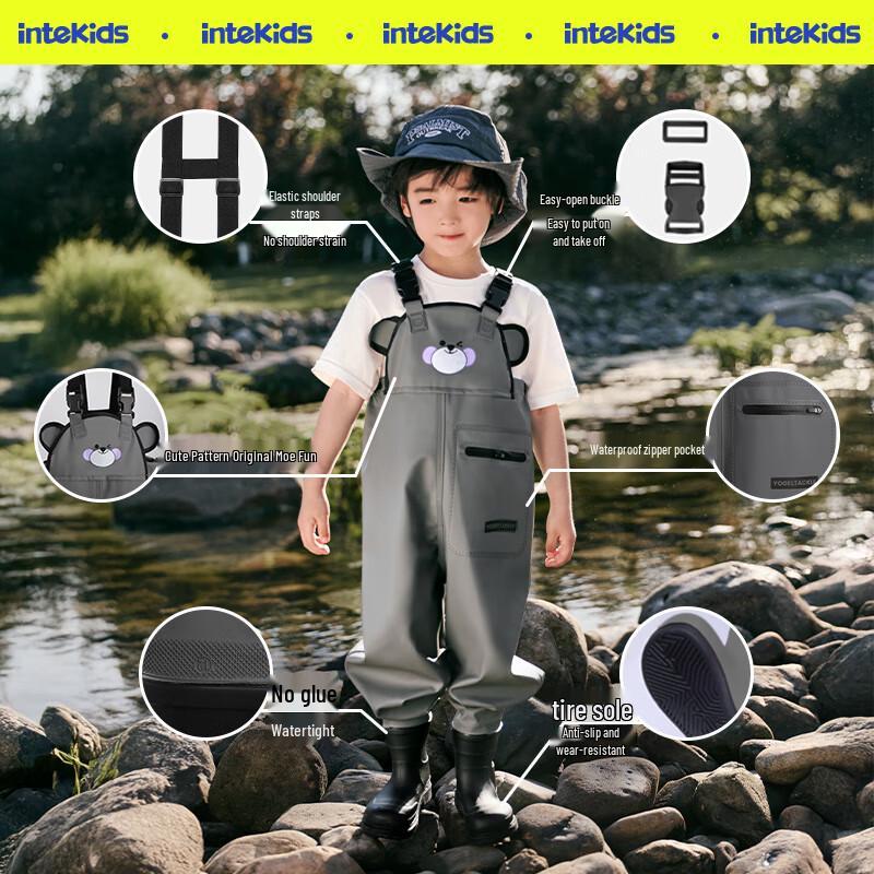 Wasserdichte Ganzkörper-Wathose für Kinder (Unisex)