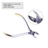 Pinza per Forcipes Ortodontici Dentali Tagliafili Pinza Rimuovi Bracket Strumento Professionale per Laboratorio Odontoiatrico per Ortodontisti