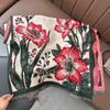 Autumn and winter new flower imitation cashmere scarf women's versatile velvet thickened warm scarf high-end elegant shawl