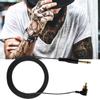 Right Angle Tattoo Clip Cord RCA Cable Line Tattoo Machine Power Supply Accessory (Black)