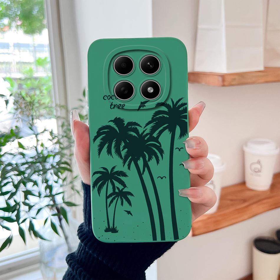 For Poco M8 Pro Case Cute Design Shockproof Phone Protector Soft Liquid Silicone High Quality Back Cover For Poco M 8 M8Pro Capa