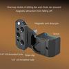 Quick Release Camera Handle Extension Adapter Ergonomic Side Handle Extension Adapter Mount For DSLR Camera Accessories