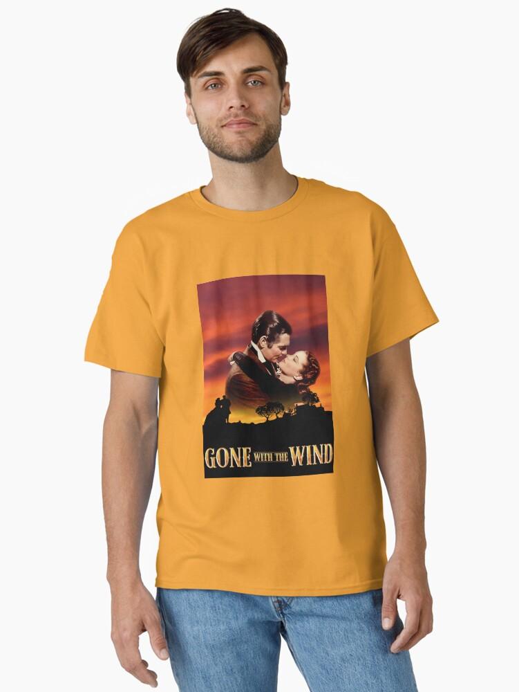 Gone with the Wind Day Gifts Love At The Sunset Clark Gable Halloween Classic T-Shirt