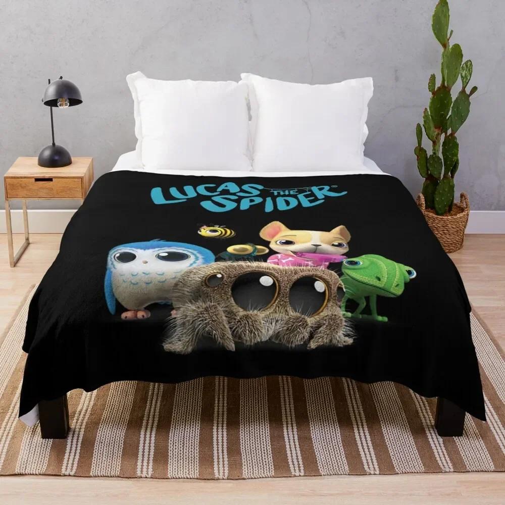 Lucas die Spinne Freunde Ultra Weiche Flauschige Decke für Gemütlichen Komfort Size: 100*150cm, Weight: 280 GSM
