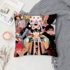 Anime Manga BBlue EExorcist Pillow Case Fashion Square Pillowcase Bedroom Sofa Room Ins Decoration Leisure