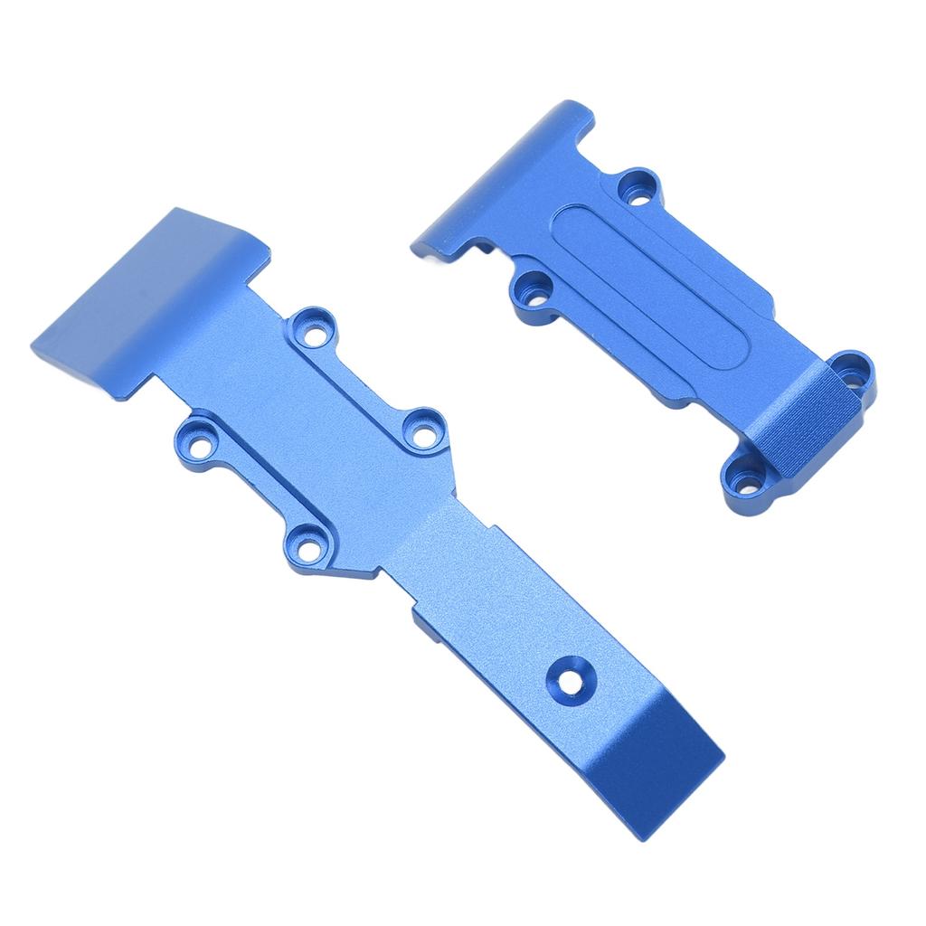 RC Car Skid Plate Front and Rear RC Car Aluminum Skid Plate for 1Celsius16 Slash