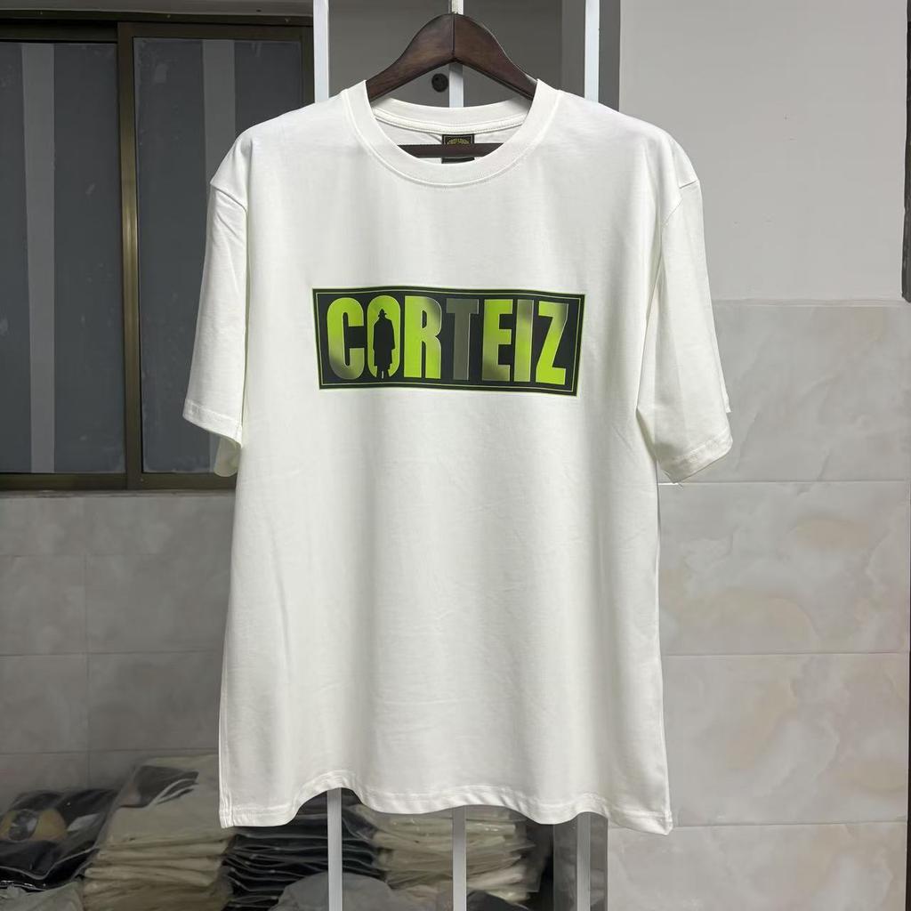 Cross-border New Corteiz Short-sleeved T-shirt Letter Printing Loose Casual Half-sleeve