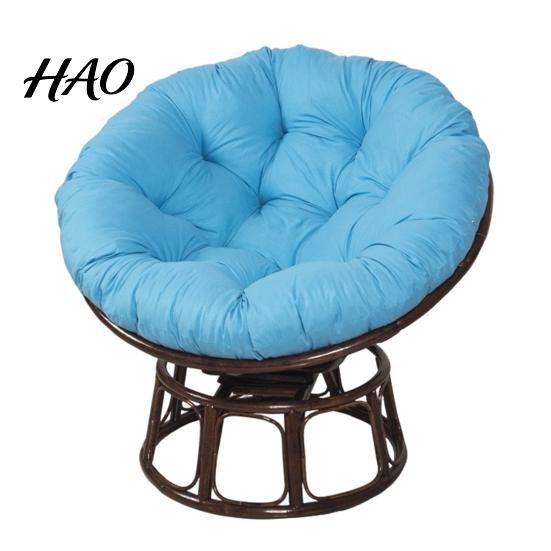 New Polyester Fibre Wadding Pad Round Cushion for Hanging Egg Chair Stuffed Hammock Seat Soft Rocking Rocker Patio Garden Swing Chairs Heavy-duty