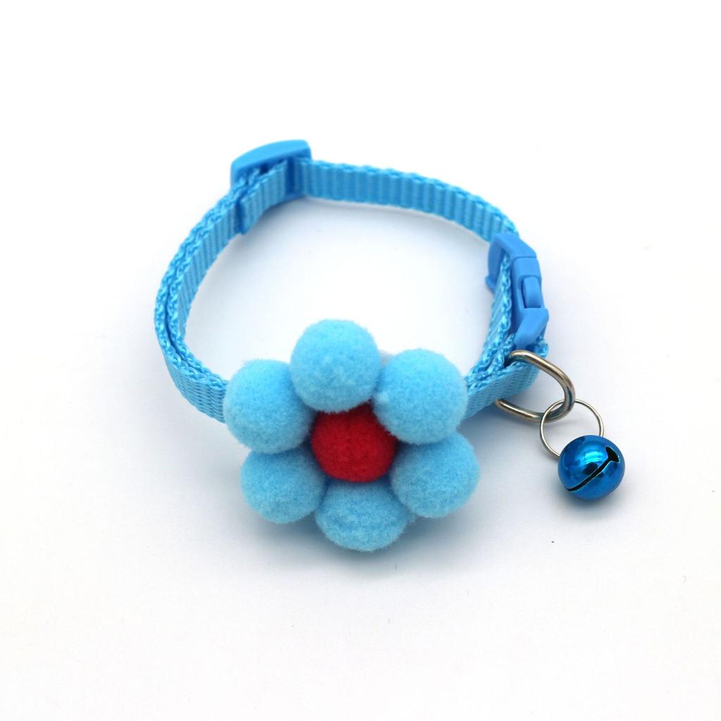1 Stück Niedliches Katzenhalsband Kleiner Welpe Katzenhalsbänder Schleife Kätzchen Katzenhalsband Schleife Halskette mit Glöckchen für Hunde Chihuahua Haustierbedarf