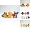Adorable 7 Piece Pikachu Transformation Plush Toy Set Cute Cartoon Pvc Figures