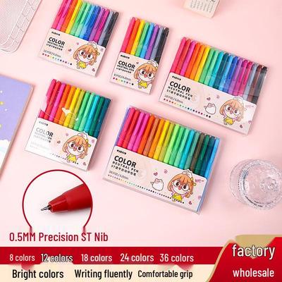 36-Farben-Klickkugelschreiber-Set für Schüler: Ideal zum Notieren, Planen und Hervorheben wichtiger Punkte
