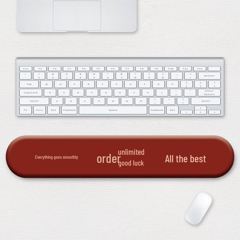 Fumede Ergonomic Cartoon Wrist Rest Mouse and Keyboard Pad