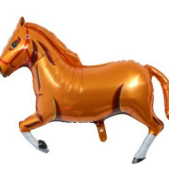 Cartoon Horse Balloon Decoration for Children's Birthday Party
