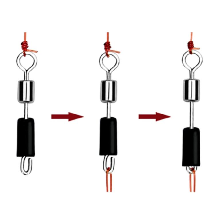 High Strength Fishing Swivels and Snap Swivels, Heavy Duty Balls Bearing Swivels with Welded Rings for Saltwater Fishing