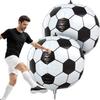 1 Stück 4D Fußball-Ballon, Geeignet für Geburtstagsfeiern mit Fußball-Thema, Sport-Themen-Geburtstagsparty-Zubehör