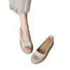 Plus-size Thick-soled High-heeled Shoes, Soft-soled Shoes, Flip-flops, Women's Shoes